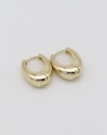 Gold renk kapsül küpe (20mm)