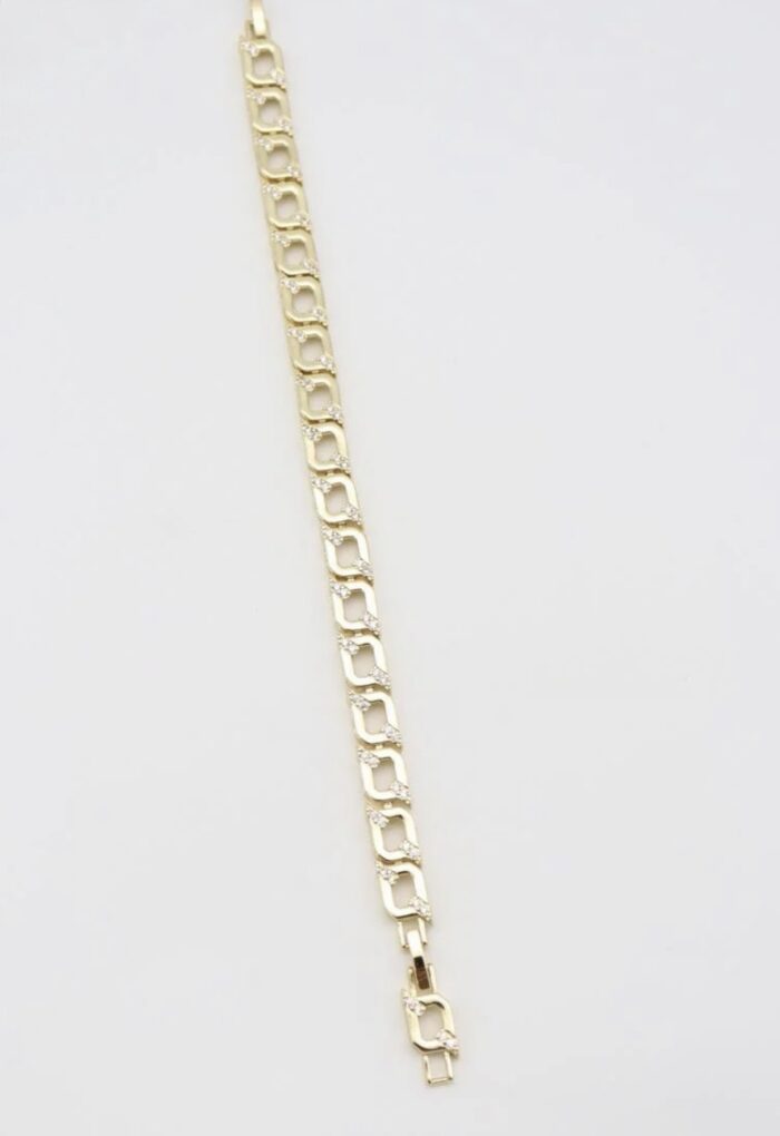 Gold renk tasarım model bileklik