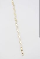 Gold renk zigzaglı bileklik