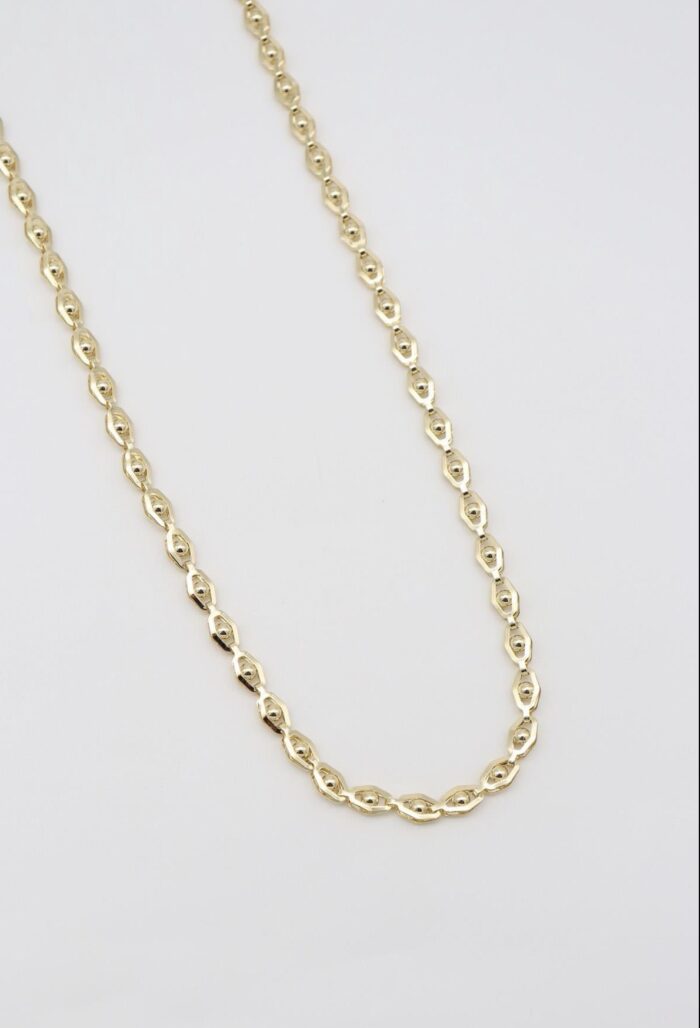 Gold renk top top detaylı kolye