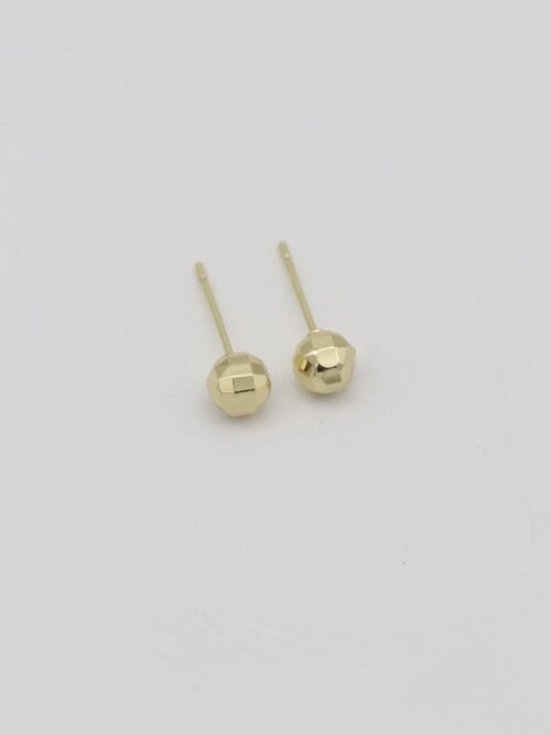 Gold renk top küpe (5mm)