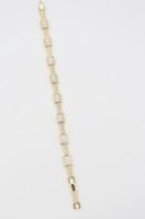 Gold renk kare taşlı bileklik