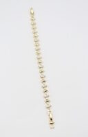 Gold renk damla detaylı bileklik