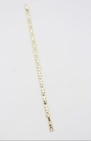 Gold renk petek plaka bileklik