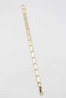 Gold renk dilim plaka bileklik