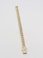 Gold renk taşlı ince gurmet bileklik