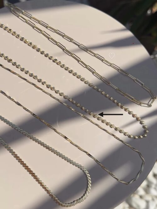 Gold renk lazer kesim top top kolye