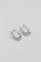 Silver renk u küpe (20mm)