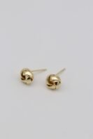 Gold renk mini top küpe (7mm)