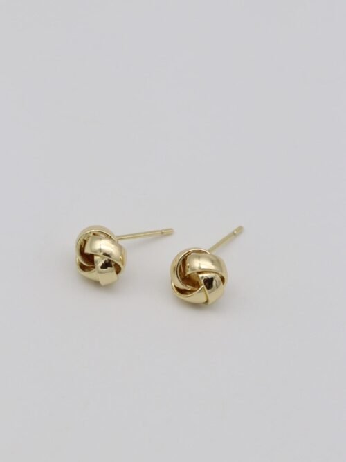 Gold renk mini top küpe (7mm)