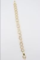 Gold renk kare bileklik