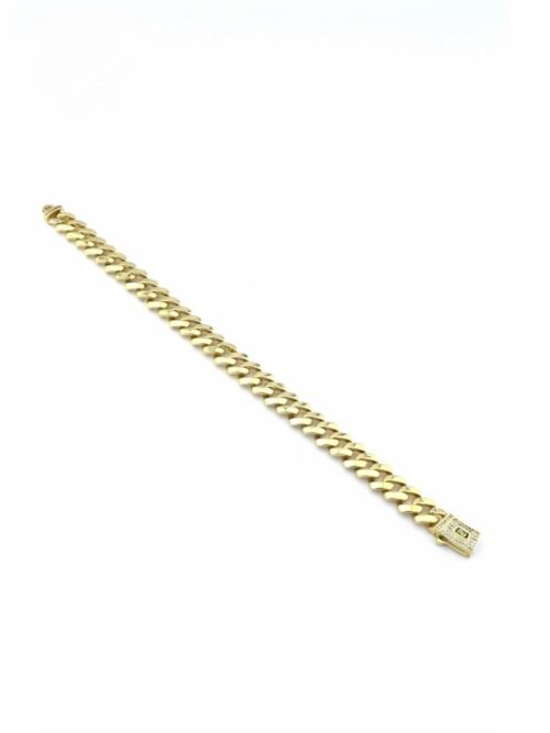 Gold renk mini klispli gurmet bileklik