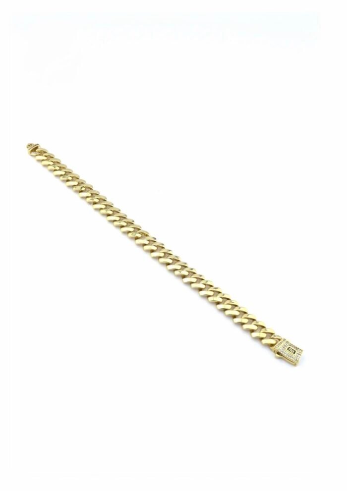 Gold renk mini klispli gurmet bileklik