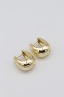Gold renk kapsül küpe (15mm)