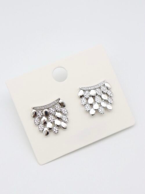 Silver tasarım küpe (18mm)